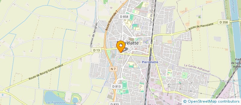 localisation de l'entreprise MONSIEUR KAMAL EL HARCHAOUI  PIERRELATTE