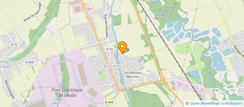 localisation de l'entreprise MONSIEUR KAMAL EL KHAMSI  BUCHERES