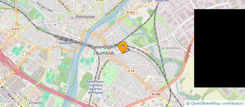 localisation de l'entreprise MONSIEUR KAMAL ENAISSI à SAINT-OUEN-L'AUMONE