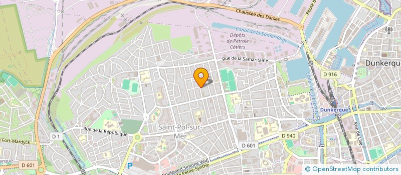 localisation de l'entreprise MONSIEUR KAMAL ESSIHAM à DUNKERQUE