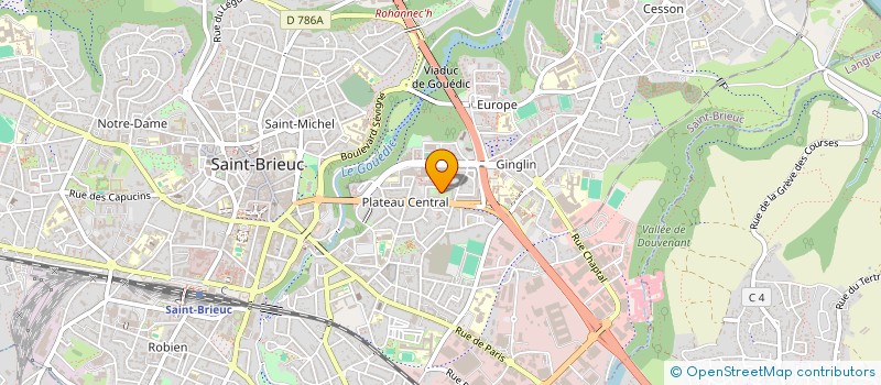 localisation de l'entreprise MONSIEUR KAMAL EZ ZAHIR à SAINT-BRIEUC