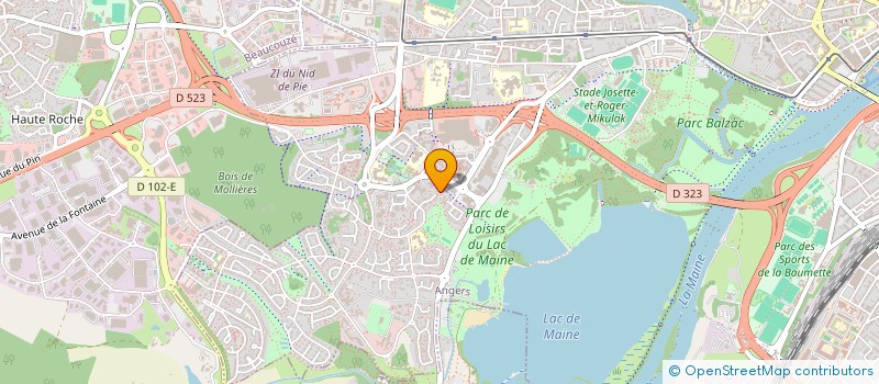 localisation de l'entreprise MONSIEUR KAMAL FAMMA à ANGERS