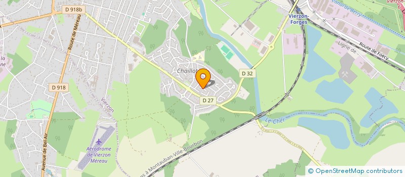 localisation de l'entreprise MONSIEUR KAMAL GHZIAL  VIERZON