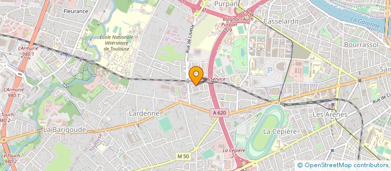 localisation de l'entreprise MONSIEUR KAMAL HADDADJI à TOULOUSE