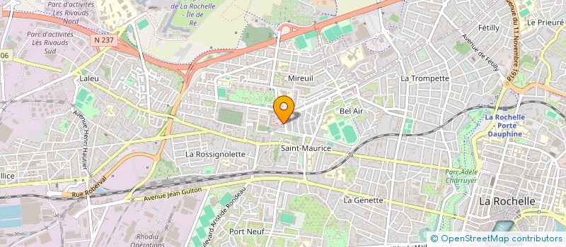 localisation de l'entreprise MONSIEUR KAMAL HASBANI  LA ROCHELLE