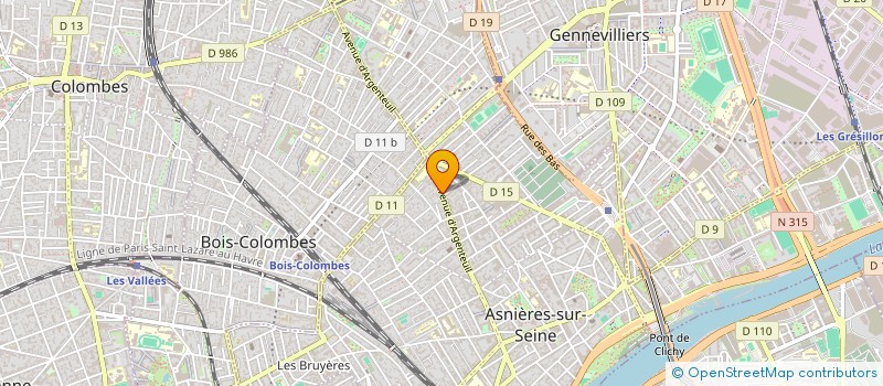 localisation de l'entreprise MONSIEUR KAMAL HOSSEN BEPARI à ASNIERES-SUR-SEINE