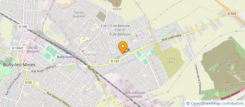 localisation de l'entreprise MONSIEUR KAMAL IRFAQ  GRENAY