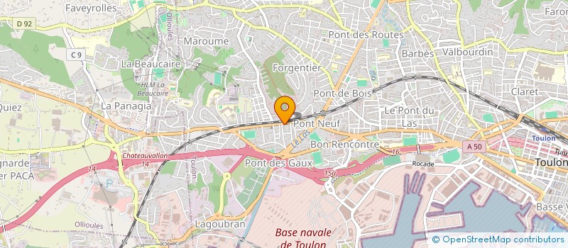localisation de l'entreprise MONSIEUR KAMAL KASSA à TOULON