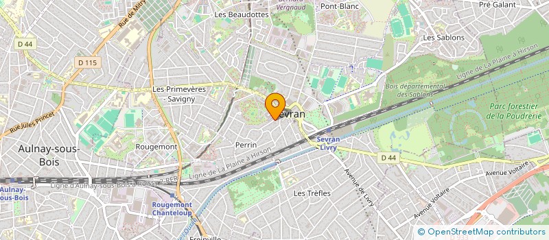 localisation de l'entreprise MONSIEUR KAMAL KHELFI à SEVRAN