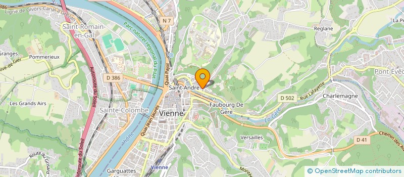 localisation de l'entreprise MONSIEUR KAMAL KHLIFI à VIENNE