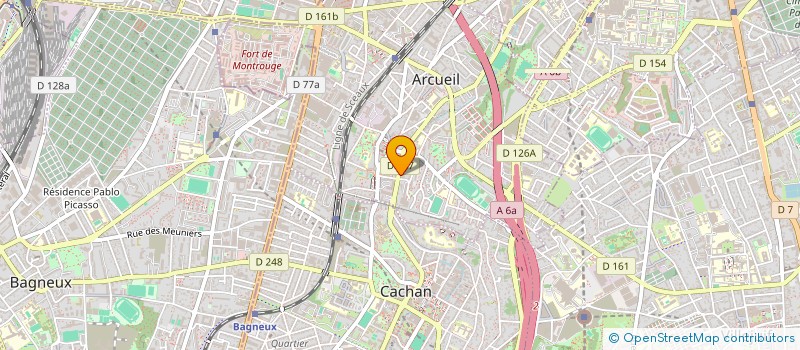 localisation de l'entreprise MONSIEUR KAMAL KHOLLADI à ARCUEIL