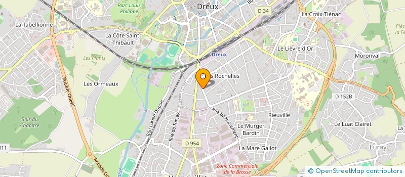 localisation de l'entreprise MONSIEUR KAMAL LAGAB à DREUX