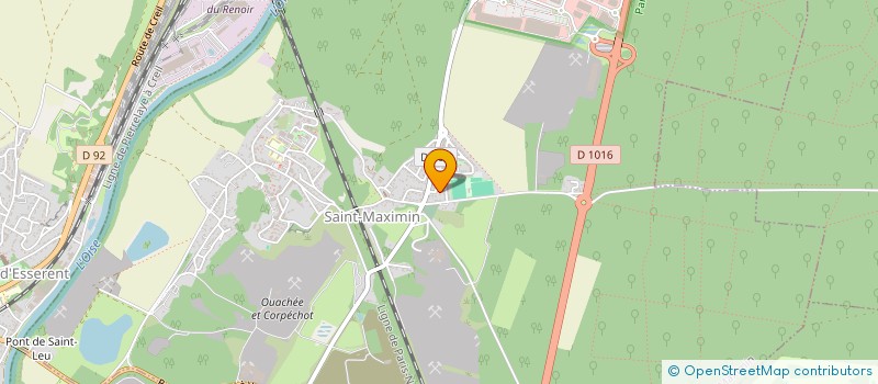 localisation de l'entreprise MONSIEUR KAMAL LAQSIR  SAINT-MAXIMIN