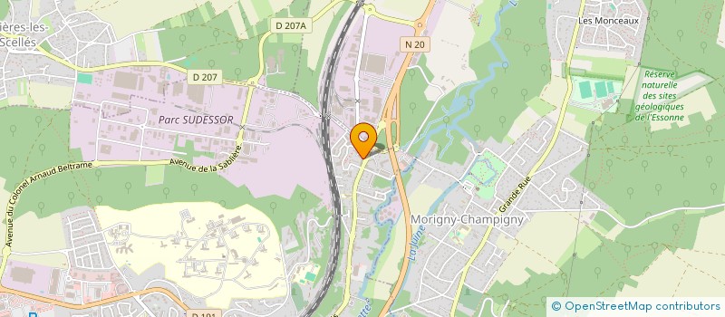 localisation de l'entreprise MONSIEUR KAMAL MADANE  ETAMPES