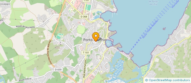 localisation de l'entreprise MONSIEUR KAMAL MADANI  PORTO-VECCHIO