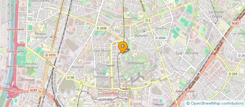 localisation de l'entreprise MONSIEUR KAMAL MAGOMEDOV  GRENOBLE