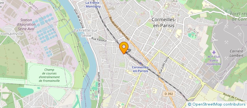 localisation de l'entreprise MONSIEUR KAMAL MAHMOUDI  CORMEILLES-EN-PARISIS