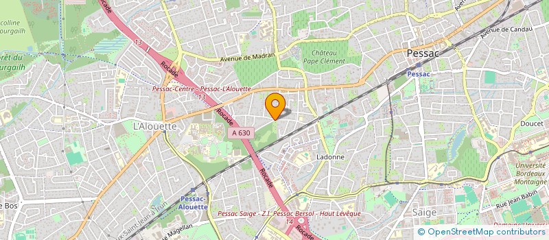 localisation de l'entreprise MONSIEUR KAMAL MEKAOUI à PESSAC