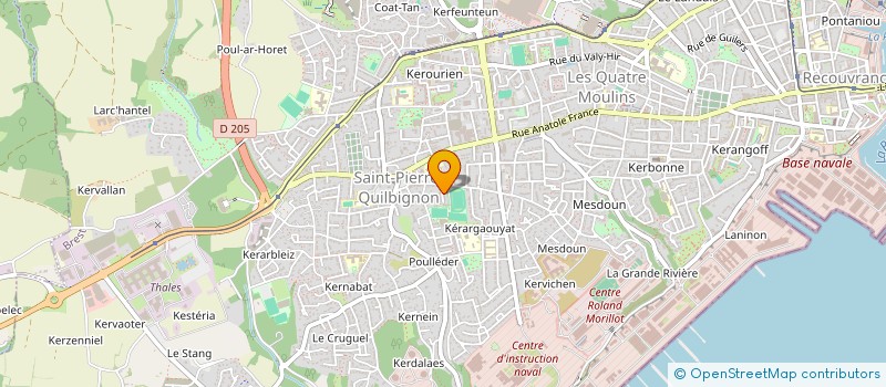 localisation de l'entreprise MONSIEUR KAMAL MERIMI à BREST