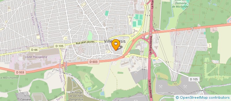 localisation de l'entreprise MONSIEUR KAMAL MESSAOUDEN  VILLEPARISIS