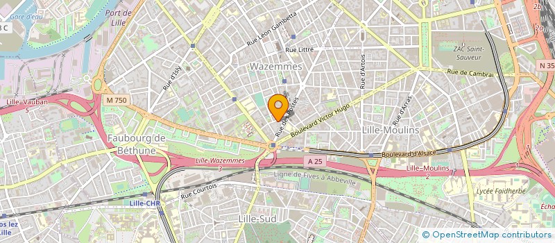 localisation de l'entreprise MONSIEUR KAMAL MISBAH à LILLE