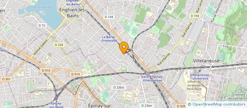 localisation de l'entreprise MONSIEUR KAMAL OMRI  DEUIL-LA-BARRE