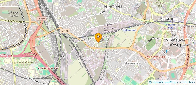 localisation de l'entreprise MONSIEUR KAMAL OSMAN MAJOUB à LILLE