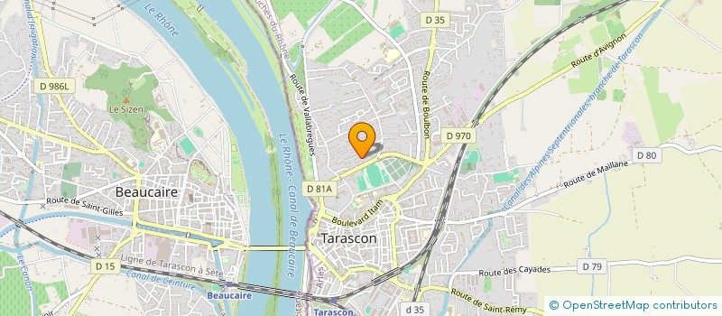 localisation de l'entreprise MONSIEUR KAMAL OTMANE  TARASCON