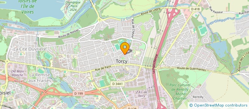 localisation de l'entreprise MONSIEUR KAMAL OUAHBI  TORCY