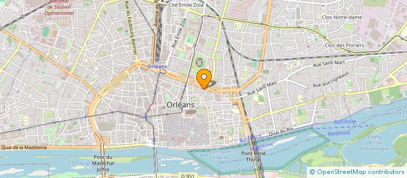 localisation de l'entreprise MONSIEUR KAMAL OUTALEB OUKARREB à ORLEANS