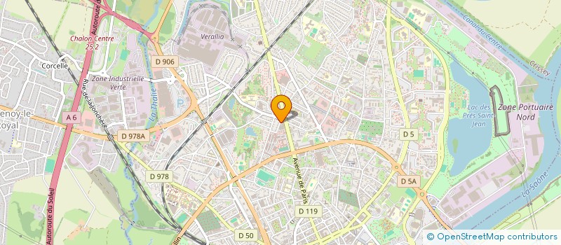 localisation de l'entreprise MONSIEUR KAMAL SAKIOU à CHALON-SUR-SAONE