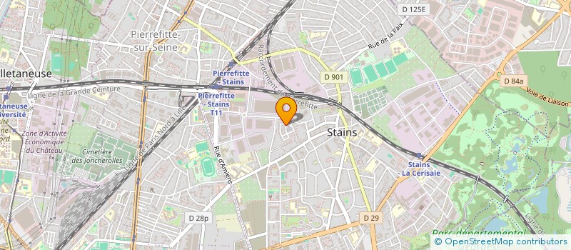 localisation de l'entreprise MONSIEUR KAMAL SEFROUN à STAINS