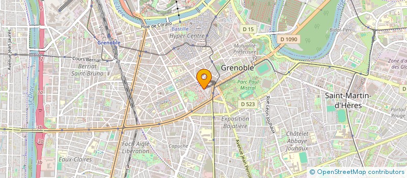 localisation de l'entreprise MONSIEUR KAMAL SEGUENI à GRENOBLE