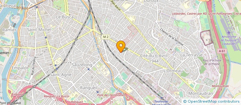 localisation de l'entreprise MONSIEUR KAMAL SEKKAT à TOULOUSE