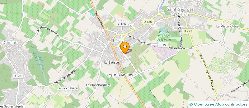 localisation de l'entreprise MONSIEUR KAMAL TAHAN  SAINT-GEORGES-D'OLERON