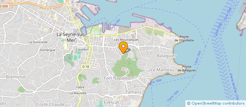 localisation de l'entreprise MONSIEUR KAMAL ZAGHLAMANE à LA SEYNE-SUR-MER