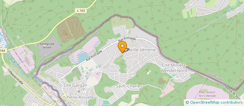 localisation de l'entreprise MONSIEUR KAMAL ZEITOUN  PETITE-ROSSELLE