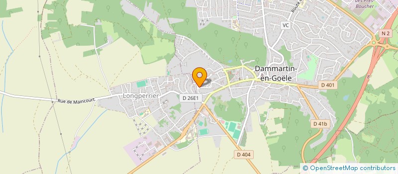 localisation de l'entreprise MONSIEUR KAMALRAJAH ARASARATNAM  DAMMARTIN-EN-GOELE