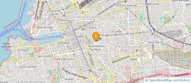 localisation de l'entreprise MONSIEUR KAMAR INZOUDINE à MARSEILLE