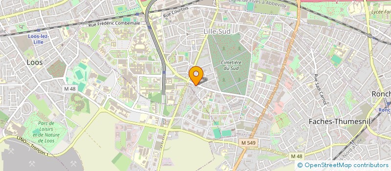 localisation de l'entreprise MONSIEUR KAMARA ABU à LILLE