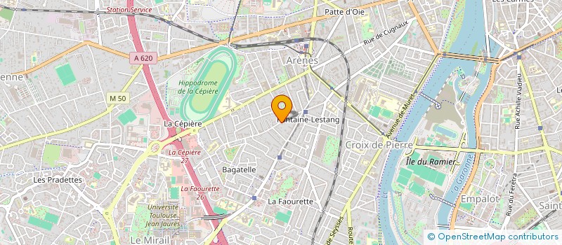 localisation de l'entreprise MONSIEUR KAMARDINE YAHAYA  TOULOUSE