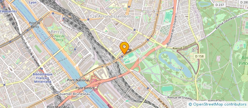 localisation de l'entreprise MONSIEUR KAMBIZ FAROOGHI  PARIS