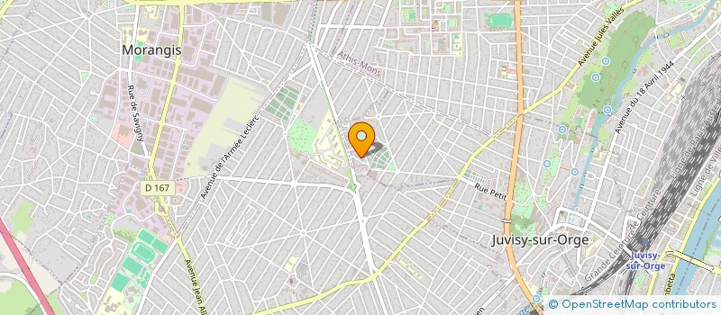 localisation de l'entreprise MONSIEUR KAMEL ABBOUTI à JUVISY-SUR-ORGE