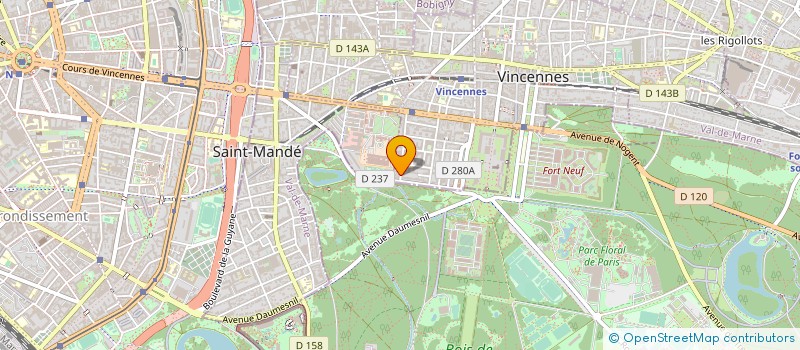 localisation de l'entreprise MONSIEUR KAMEL ABDAT à VINCENNES
