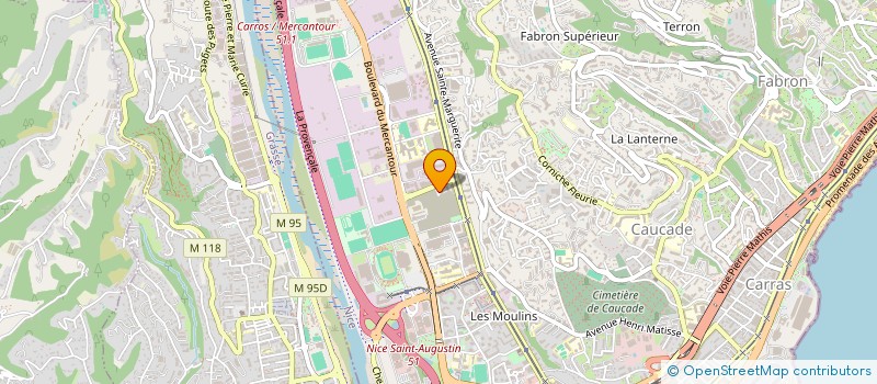 localisation de l'entreprise MONSIEUR KAMEL ABDELBARI  NICE