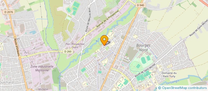 localisation de l'entreprise MONSIEUR KAMEL ADDA  BOURGES