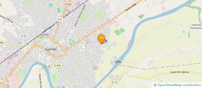 localisation de l'entreprise MONSIEUR KAMEL AFKIR  GAILLAC