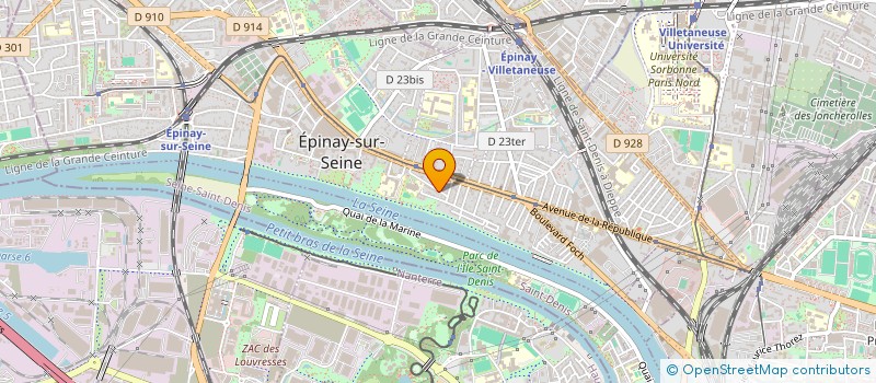 localisation de l'entreprise MONSIEUR KAMEL AGUINI à EPINAY-SUR-SEINE