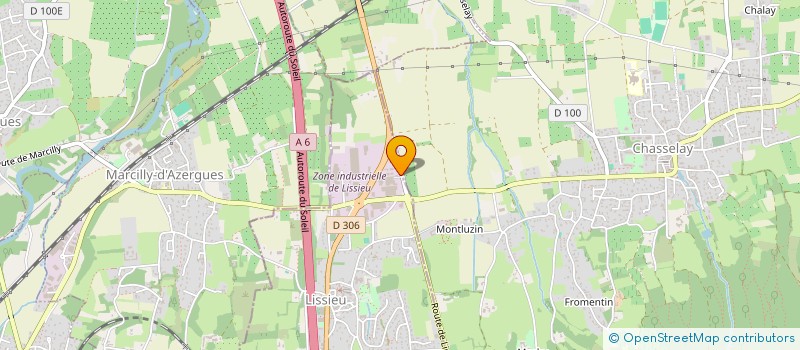 localisation de l'entreprise MONSIEUR KAMEL AISSAOUI  LISSIEU