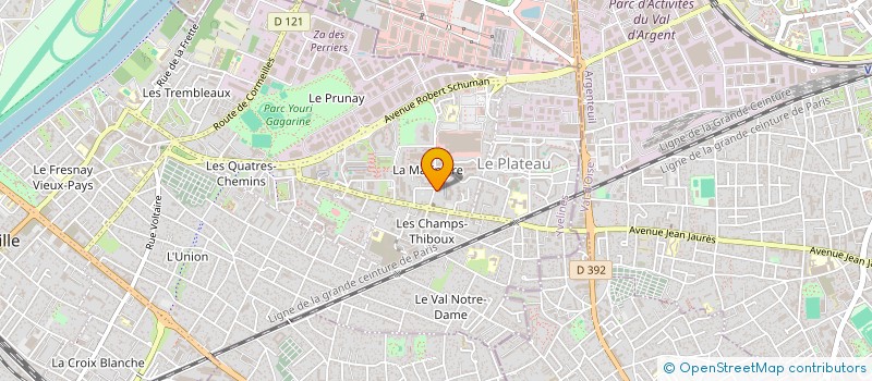 localisation de l'entreprise MONSIEUR KAMEL AISSOU  SARTROUVILLE